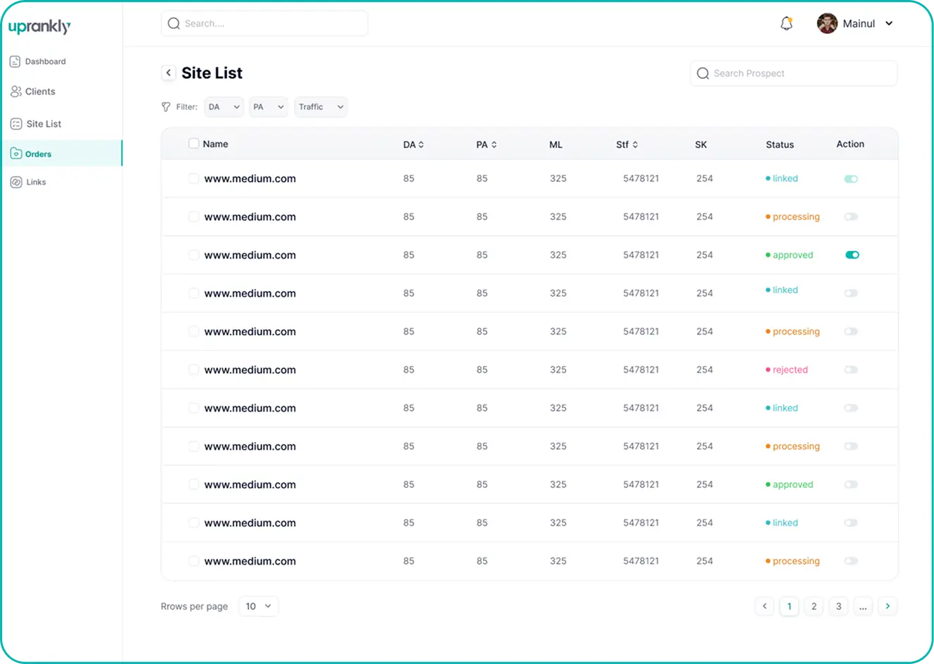 Smart 3-way Prospecting and Research