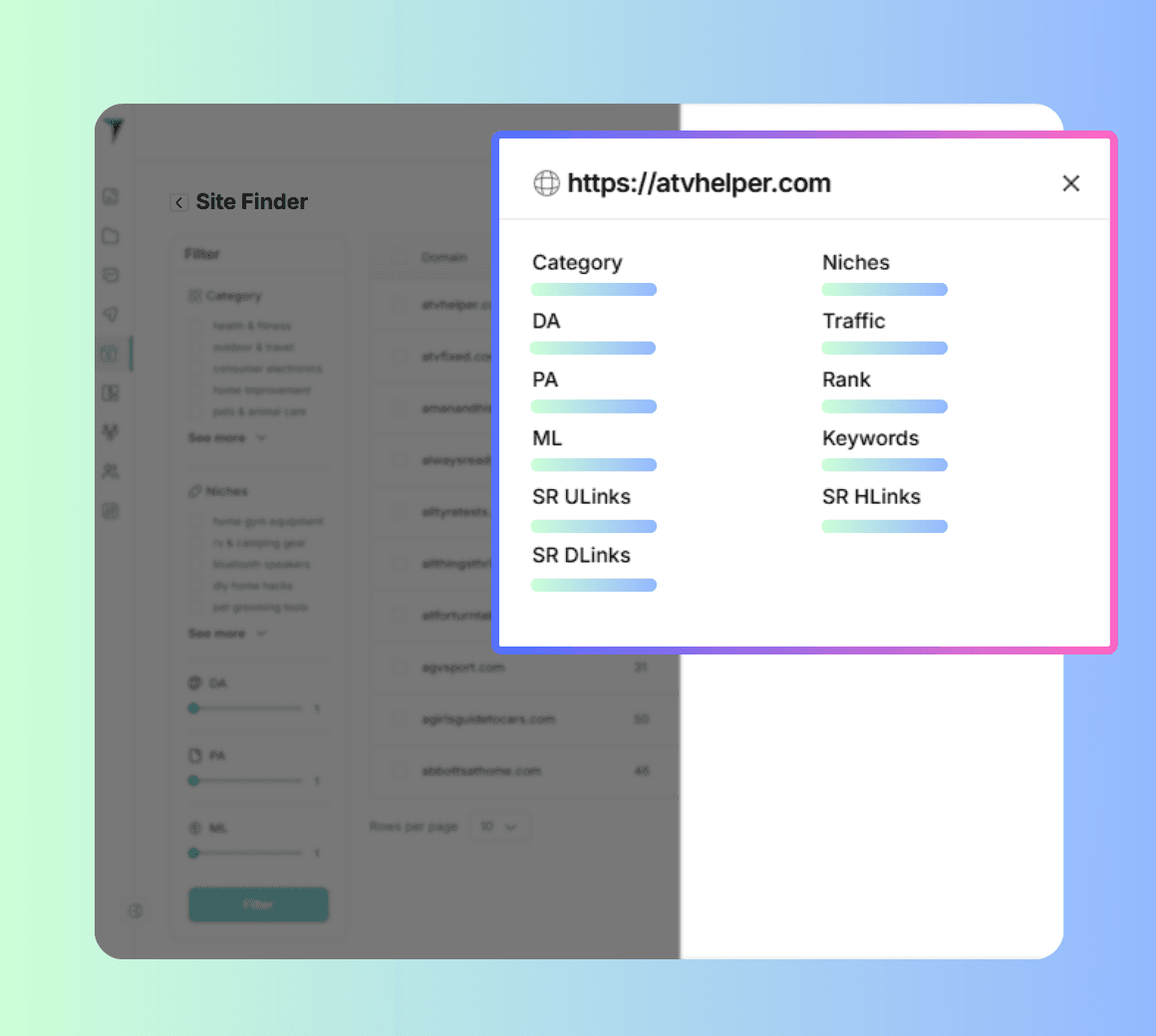 Every SEO metric you need — without leaving the platform.